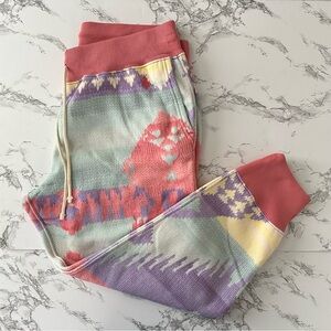 Polo Ralph Lauren Aztec Southwestern Country Jogger Sweatpants Women Sizes